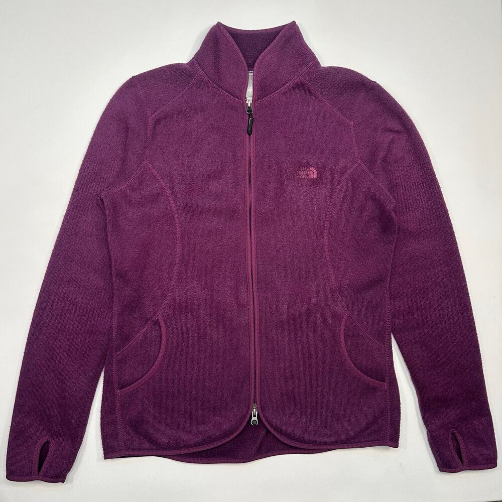 The North Face Sweater Fleece Skyline Zip Front Jacket Womens Large
